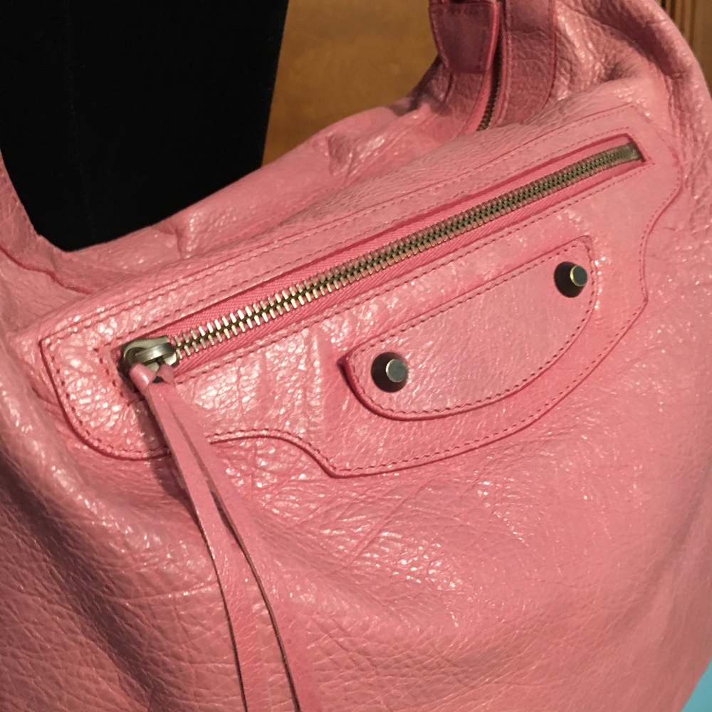 Balenciaga Day Bag Hobo Lambskin Shoulder - Picture 8 of 8